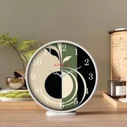 random Printed Round Shaped Wall Clock-picture-33