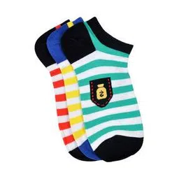 marc Pack of 3 Striped Socks-picture-18