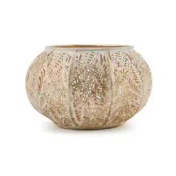 fabindia Metal Cutwork Nira Votive Holder-picture-49