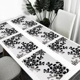 cread craft Set of 6 Floral Print Placemats-picture-26
