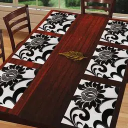 cread craft Set of 6 Floral Print Placemats-picture-18