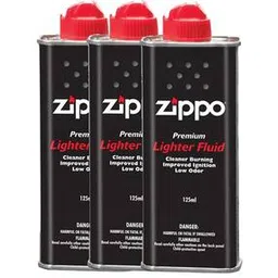 zippo Set of 3 Steel Lighter Fluids-picture-43