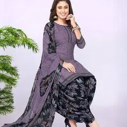 simplyethnic Women Floral Print 3-Piece Unstitch Dress Material-picture-36