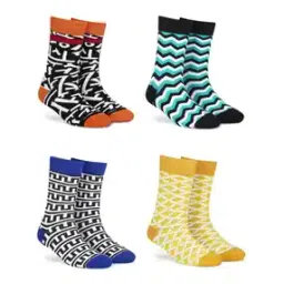dynamocks Pack of 4 Socks-picture-36