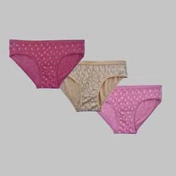 fashion comfortz Women Pack of 3 Briefs with Inner Elastic Waistband  -picture-14