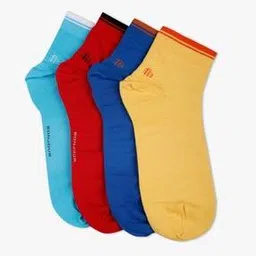bonjour Men Pack of 4 Ankle-Lenth Socks-picture-43