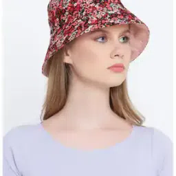Floral Print Sun Hat-image-65