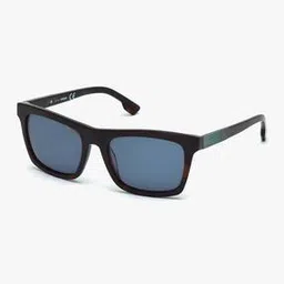 DL0120 54 86C Square Half-Rim Sunglasses-image-0