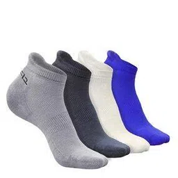 heelium Pack of 4 Bamboo Men Ankle Socks - Odour Free & Breathable-picture-15