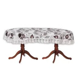 stylista PVC 4 Seater Oval Table Cover 54 inch x 78 inch-picture-44