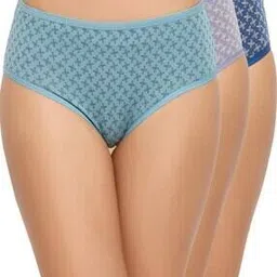 Women Pack of 3 Floral Print Hipster Panties-image-56