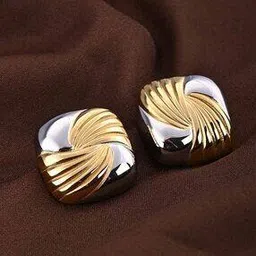 palmonas Women Studs Silver Western Earrings-picture-12