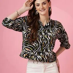 honky tonky Women Abstract Shirt-picture-22
