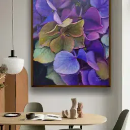 artsense Floral Print Canvas Painting 40" x 30"-picture-39