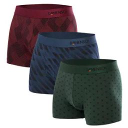 damensch Pack of 3 Graphic Print Trunks-picture-31