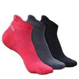 heelium Pack of 3 Bamboo Women Ankle Socks - Odour Free & Breathable-picture-20