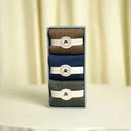 theater Pack of 3 Men Mercerized Cotton Socks image 1