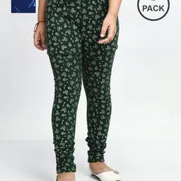 pixie n prince Pack of 2 Eco-Friendly Floral Print Leggings-picture-48