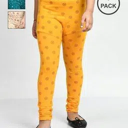 pixie n prince Pack of 3 Eco-Friendly Floral Print Leggings-picture-18