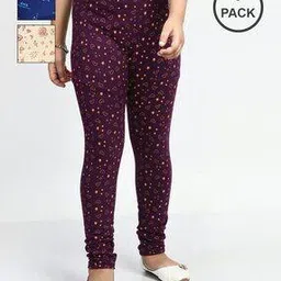 pixie n prince Pack of 3 Eco-Friendly Floral Print Leggings-picture-32