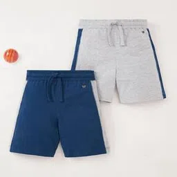 ed-a-mamma Boys Sustainable Pack of 2 Cut & Sew Shorts-picture-35