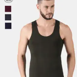 dollar lehar Pack of 3 Sleeveless Vest-picture-32