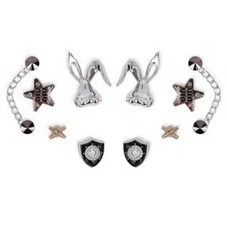 cassiey Set of 5 Floral Shoes Charms-picture-10