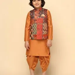 kisah Printed Kurta & Dhoti Set-picture-27