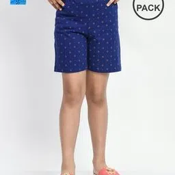 pixie n prince Girls Floral Regular Fit Shorts-picture-29