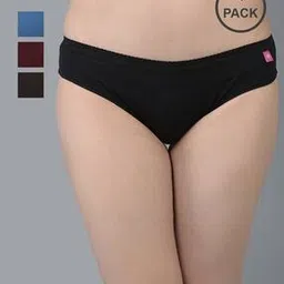 dollar Pack of 4 Assorted Hipster Panties with Elasticated Waistband-picture-37