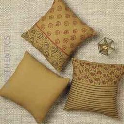 indie picks Set of 3 Handblock Print Cushion Covers-picture-41