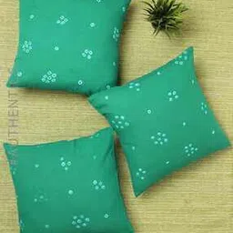 indie picks Set of 3 Handblock Print Cushion Covers 16" x 16"-picture-24