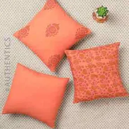 indie picks Set of 3 Handblock Printed Cushion Covers-picture-12