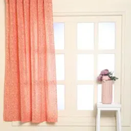 indie picks Hand-Dyed Handblock Print Cotton Window Curtain-picture-44