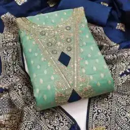 svaraa Women Embellished Unstitched Dress Material-picture-45