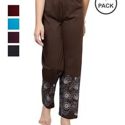 pixie n prince Girls Pack of 5 Floral Print Pyjamas-picture-19