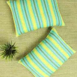 indie picks Set of 2 South Cotton Printed Striped Cover in 20" x 14"-picture-28