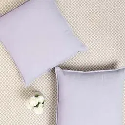 indie picks Set of 2 Flange South Cotton Cushion Cover in 18"x 18"-picture-33
