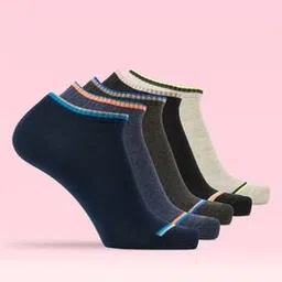 lux mozze Men Pack of 5 Cotton Socks-picture-43