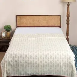 fabindia  Hand Block Cotton Printed Dohar-picture-13