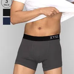 xyxx Pack of 3 Cotton Trunks-picture-13