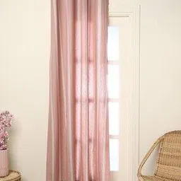 indie picks Preshrunk South Cotton Striped Door Curtain-picture-19