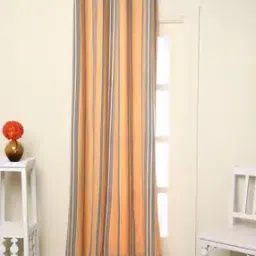 indie picks Preshrunk South Cotton Striped Door Curtain-picture-12