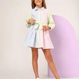u.s. polo assn. Girls Stripes Shirt Dress-picture-33