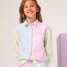 u.s. polo assn. Girls Striped Shirt Top image 1