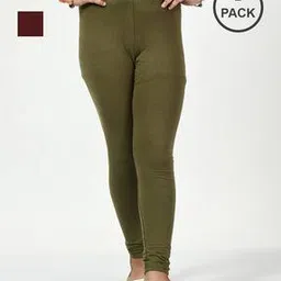 kayu Pack of 2 Girls Leggings with Elasticated Waist-picture-36