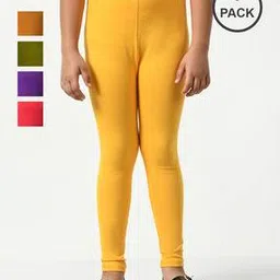 kayu Pack of 5 Girls Leggings with Elasticated Waist-picture-19