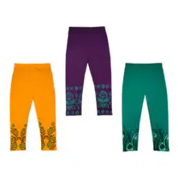 indiweaves Pack of 3 Printed Leggings-picture-52