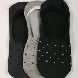 yousta Men Pack of 3 Micro Pattern No Show Socks-picture-45