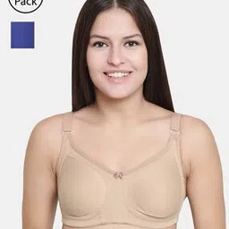 floret Pack of 2 Non-Padded Minimiser Bras-picture-27